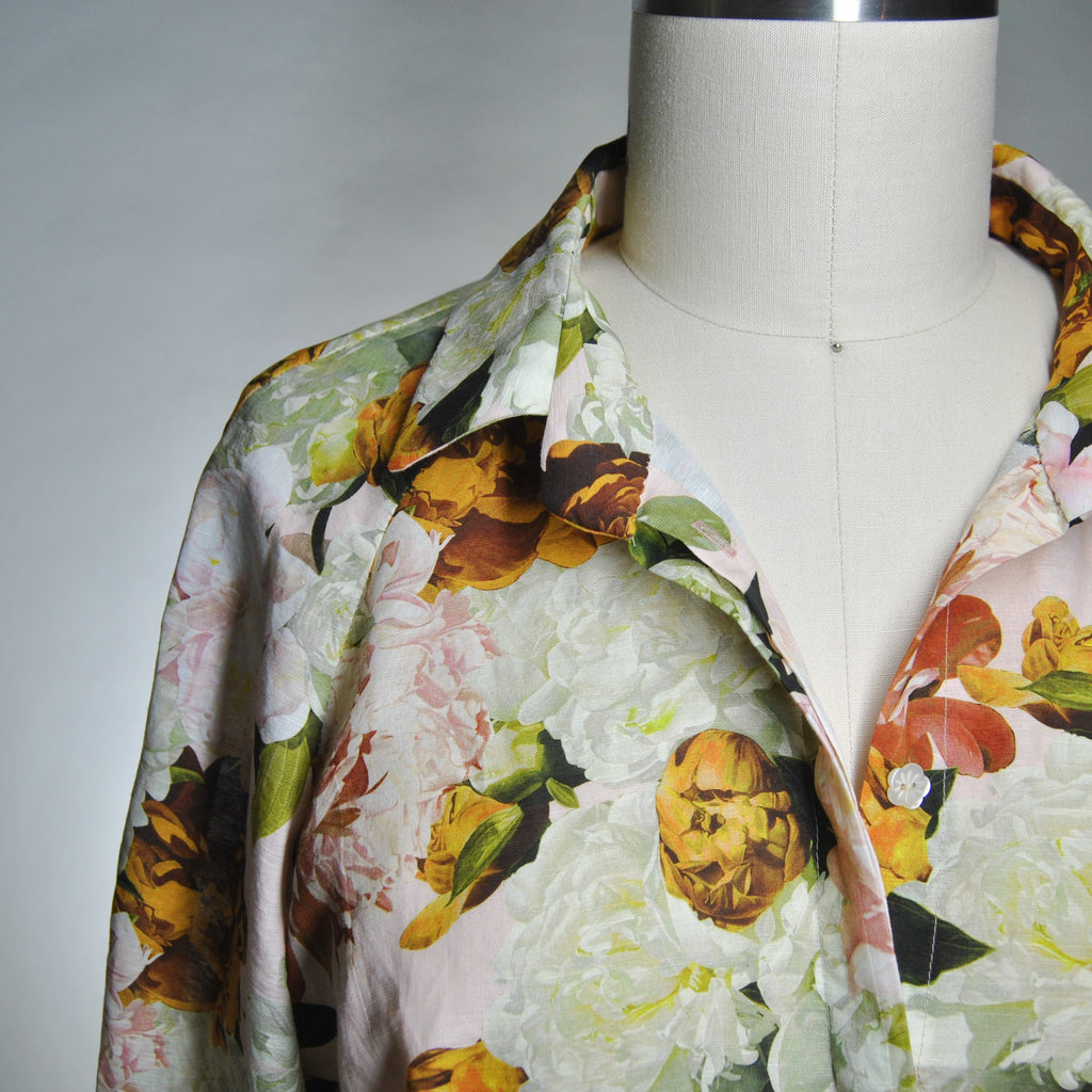 Pauline Alice Ibi in "Pavilion" Linen Silk